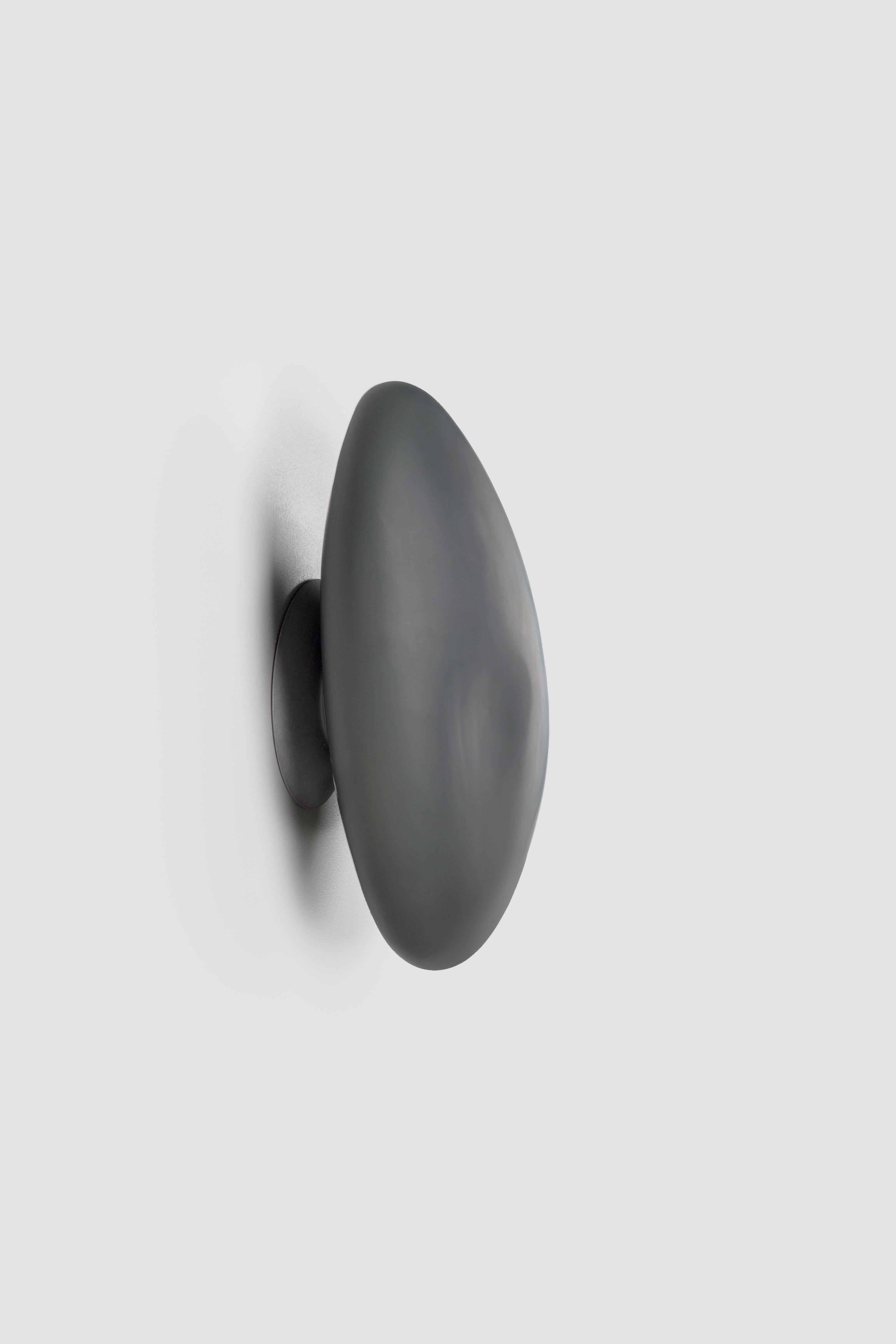 Contemporary Wall Lamp 'Pebble' by Andlight, Shape B, Slate In New Condition For Sale In Paris, FR