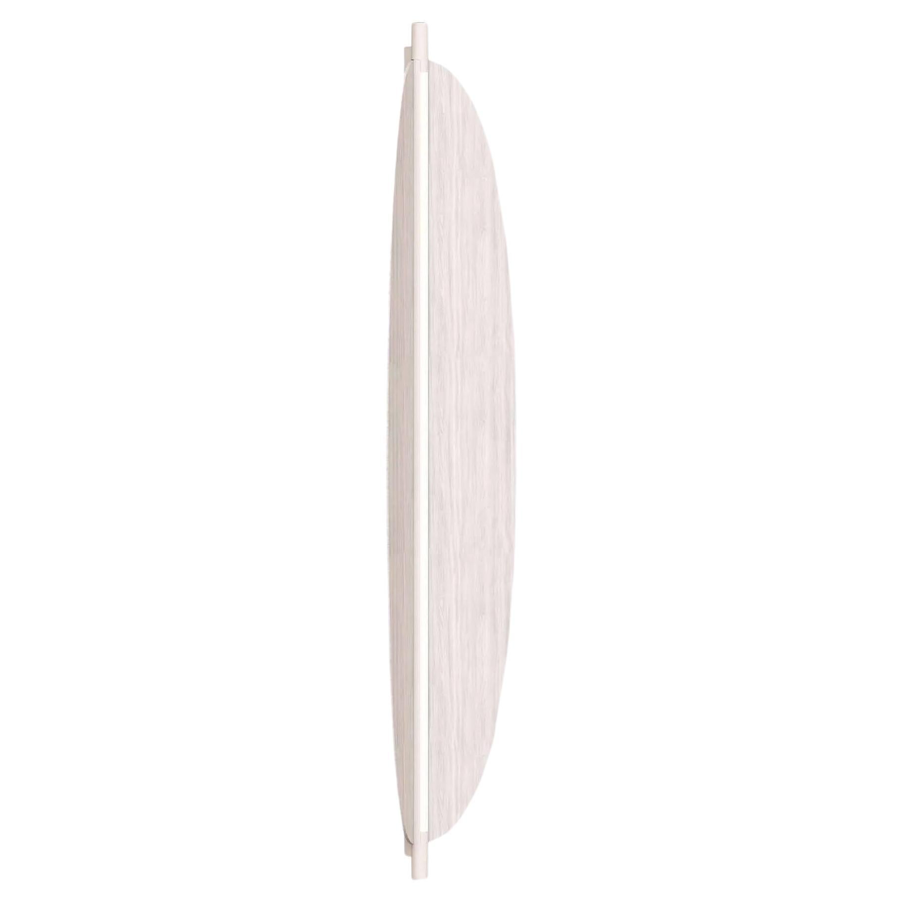 Contemporary Wall Lamp 'Thula 562.43' by Federica Biasi x Tooy, Beige + Oak For Sale