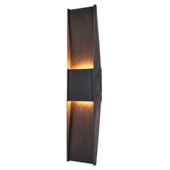 Contemporary Wall Lamp 'Vector' by A-N-D, Black Steel