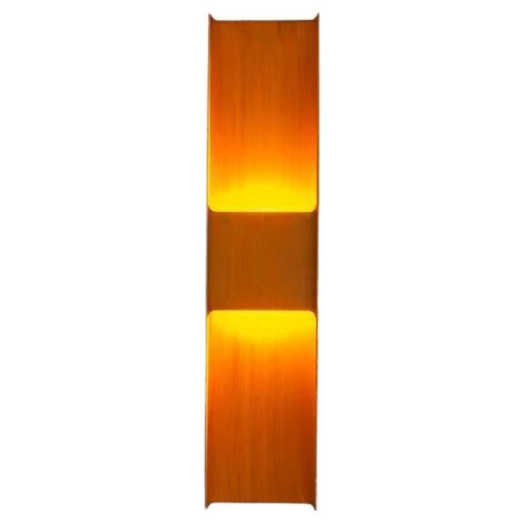 Contemporary Wall Lamp 'Vector' by A-N-D, Weathered Steel