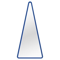 Specchio da parete Contemporary 'Arrow 3' di Oitoproducts, cornice blu