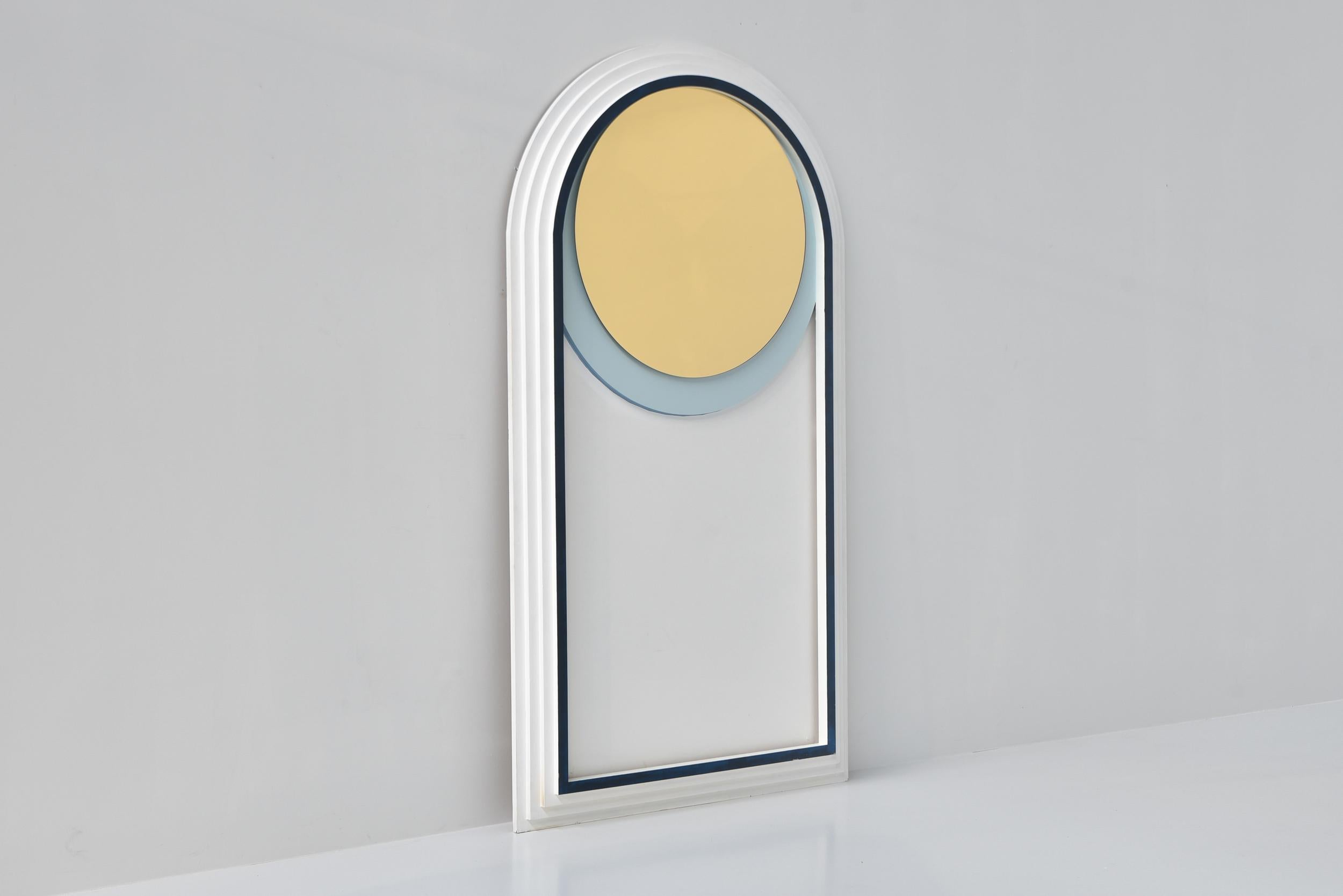 Organic Modern Contemporary Wall Mirror by Athos Burez for Poiret, Collectible Design, 2018 For Sale