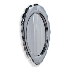 Contemporary Wall Mirror 'Silex' by Zieta, Stainless Steel