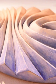 Zeitgenössische Wandskulptur aus der Serie „Delta“ von James Rowland