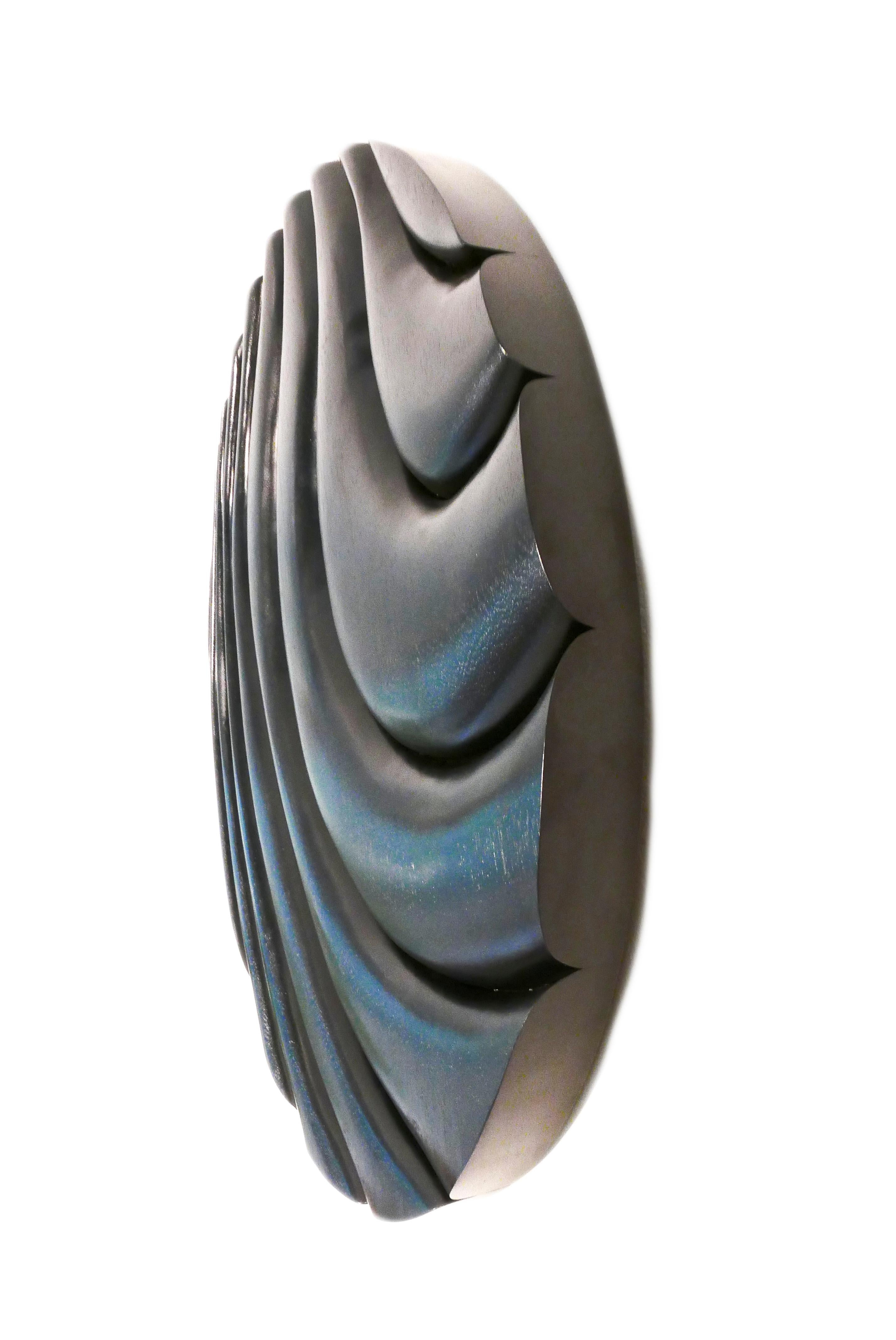 Mid-Century Modern Contemporary Wall Mounted Sculpture from 'Delta' Series by James Rowland