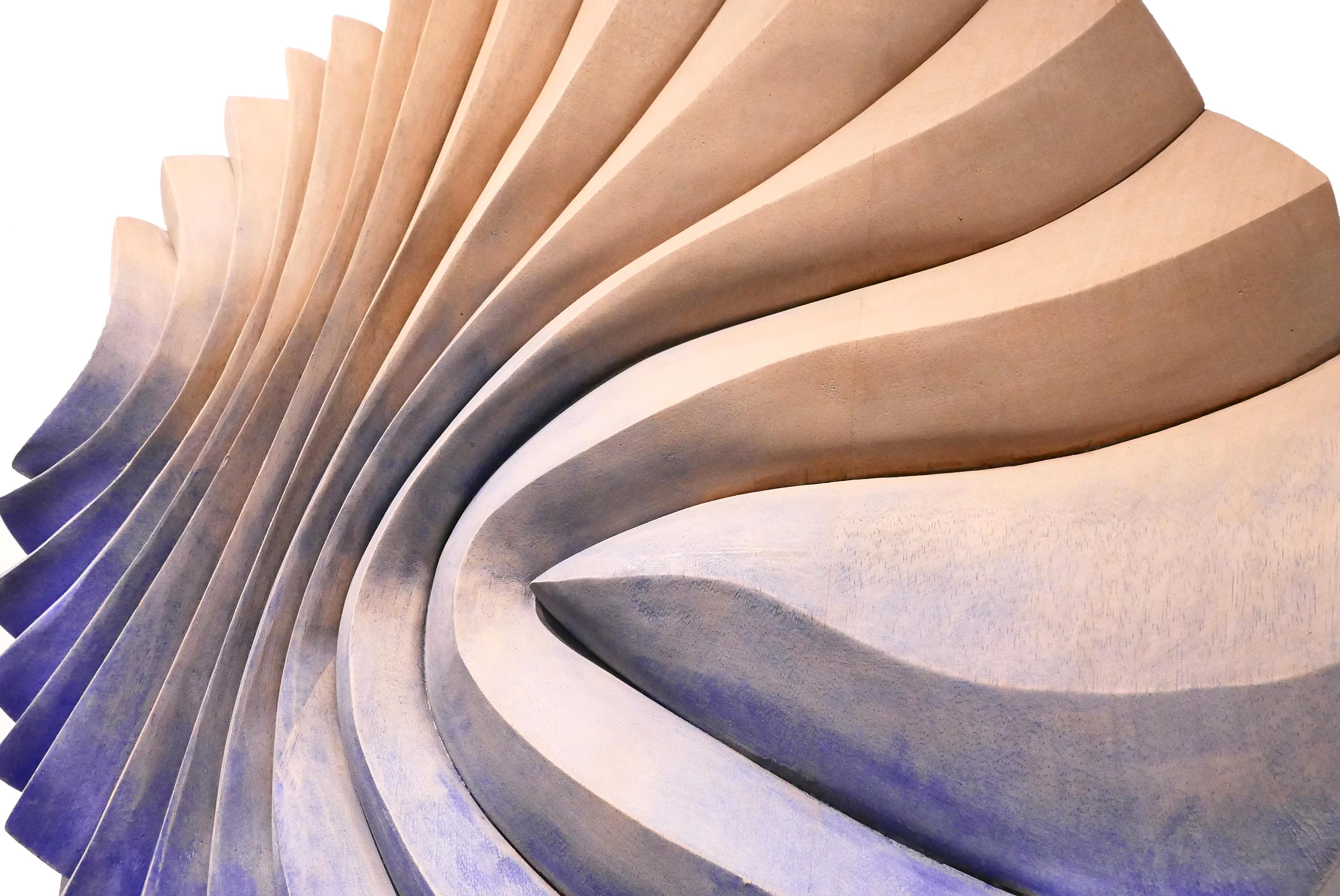 Brazilian Contemporary Wall Mounted Sculpture from 'Delta' Series by James Rowland For Sale