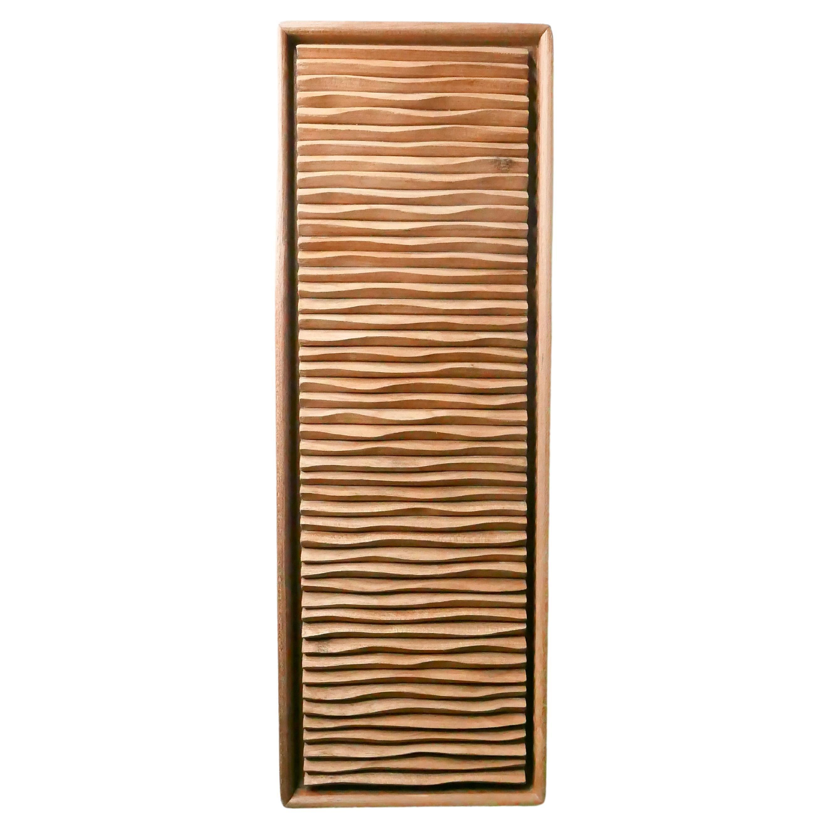 Contemporary Wall Mounted Sculpture from 'Ripples' Series by James Rowland 