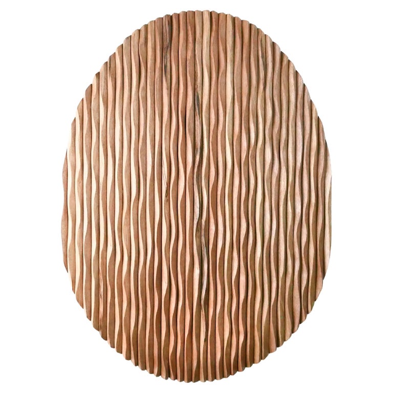 Contemporary Wall Mounted Sculpture from 'Ripples' Series by James