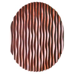 Antique Contemporary Wall Mounted Sculpture from 'Ripples' Series by James Rowland