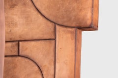 Contemporary Wall Object 2, Textured Natural Dark Lacquer, Seung Hyun Lee, Korea