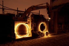 Lampada da parete contemporanea in ottone, Portal 450 di Christopher Boots