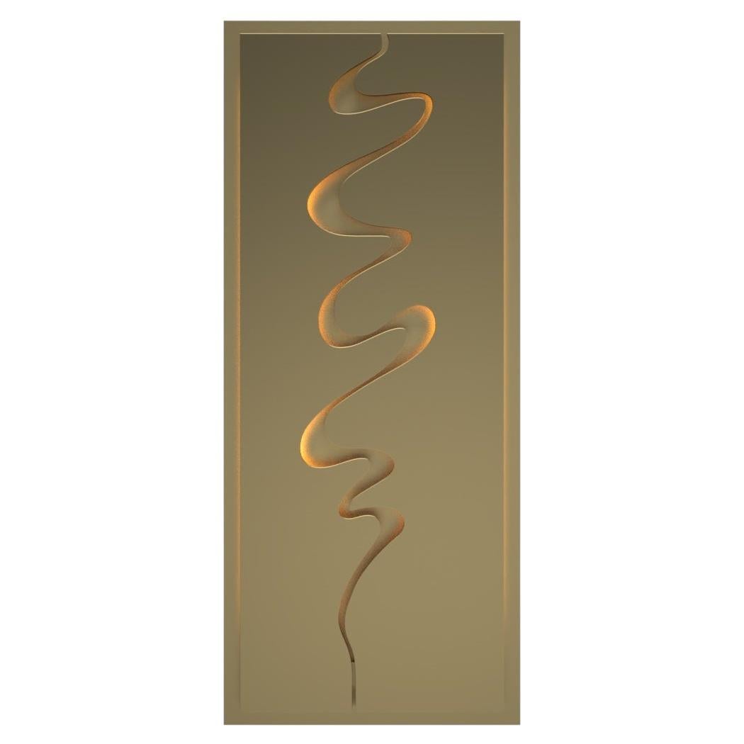 Contemporary Wall Sconce Inspired by Nature For Sale