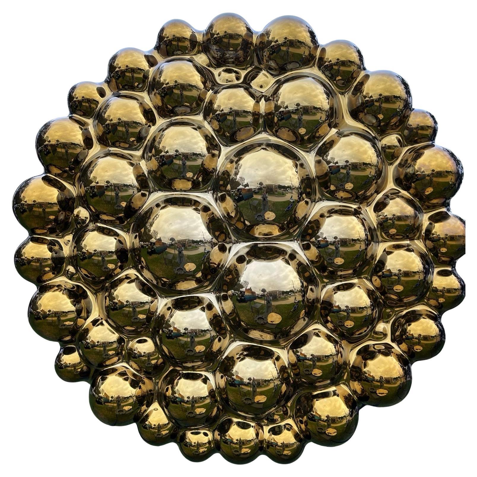 Scultura da parete contemporanea Bolle d
oro