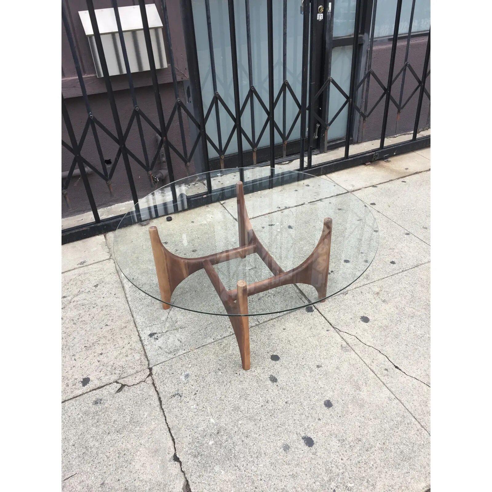 Contemporary Walnut Coffee Table- Made to Order In New Condition In Los Angeles, CA