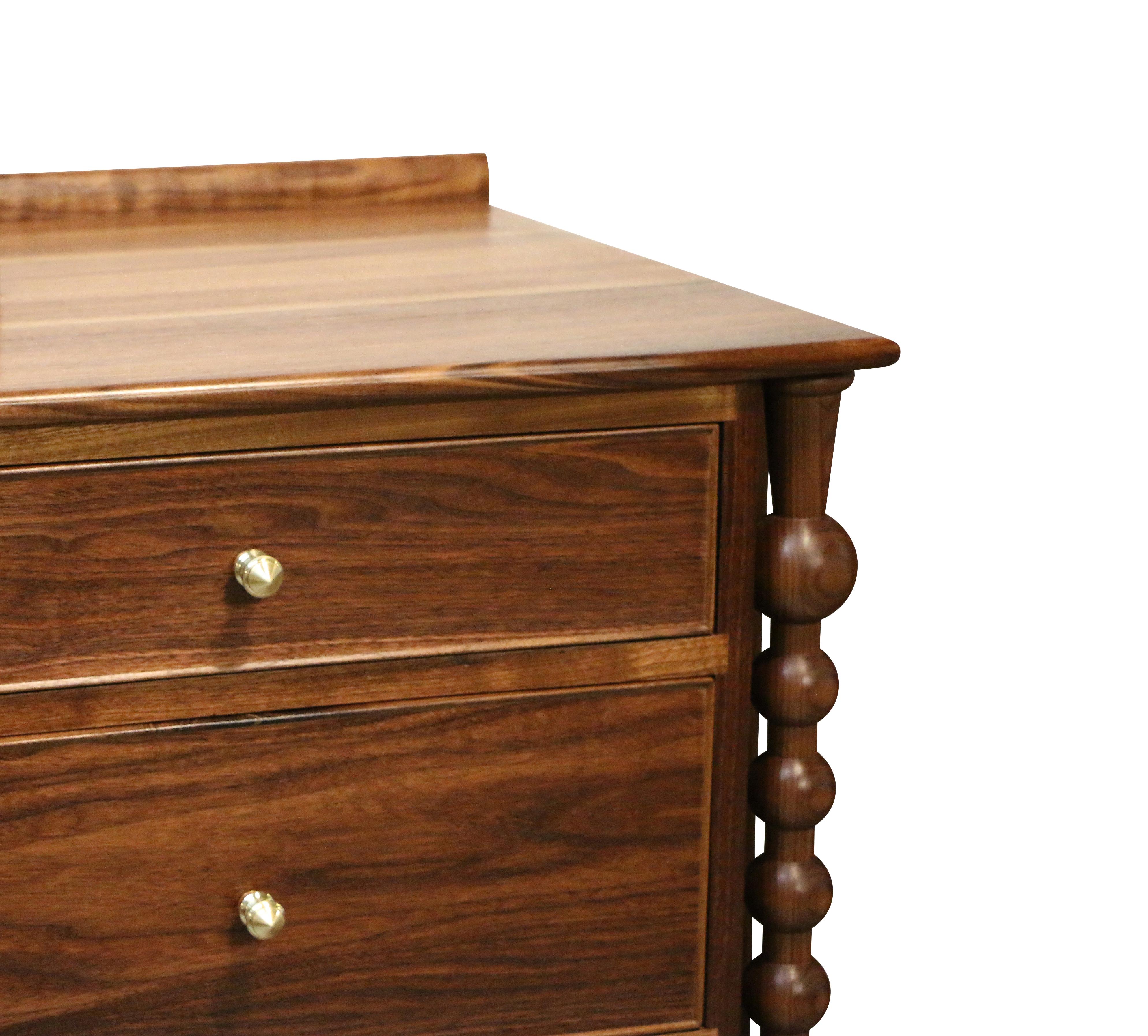 Designed and created by one of the most sought after custom fabricators in the country. J. Pickens’ works are eye-catching statements that are grounded in traditional techniques ,but live in a world all their own. This dresser incorporates a blend