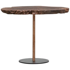 Contemporary Walnut Root Wood Coffee Table by Johannes Hock 'b`