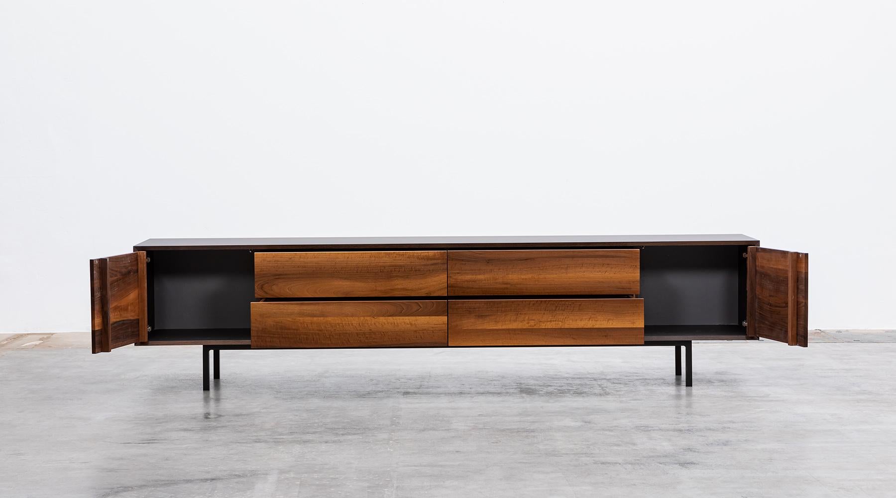 Modern Contemporary Walnut Sideboard by Johannes Hock