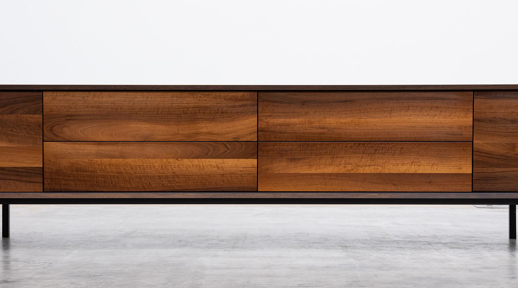 Contemporary Walnut Sideboard by Johannes Hock 1