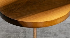 Contemporary Walnut Wood Coffee Table by Johannes Hock 'B'