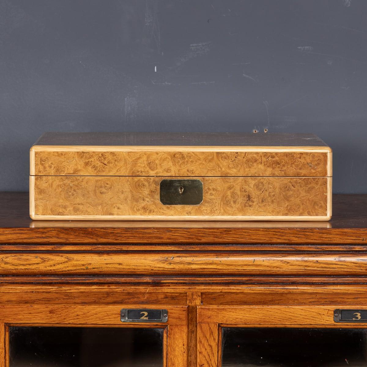 Other Contemporary Watch & Jewellery Box Made In Pollard Oak For Sale