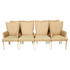 Contemporary Water Lilly Dining Chairs Set of 8