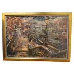 Contemporary Watercolour Painting, Nocturne, by Jack Lawrence Miller