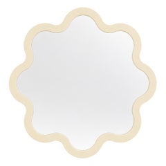 Organic Small Bathroom Round Mirror Made to Order – Hvyli Round 60