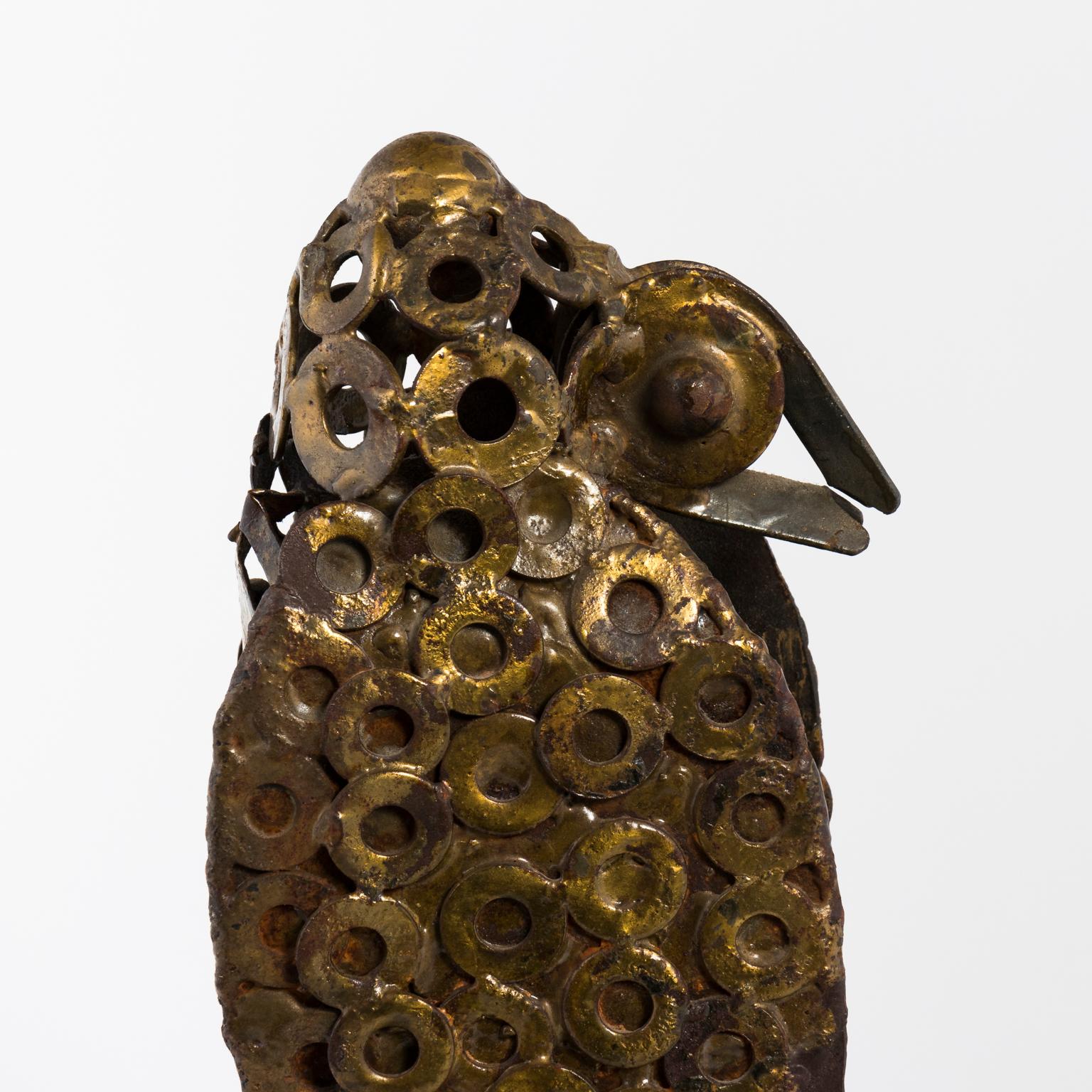 Contemporary Welded Bird Sculpture 6