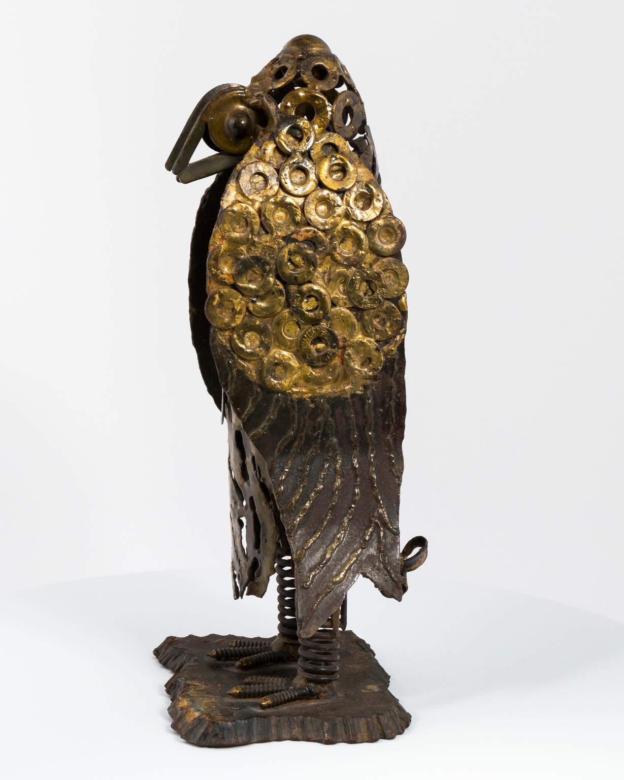 Contemporary Welded Bird Sculpture 10