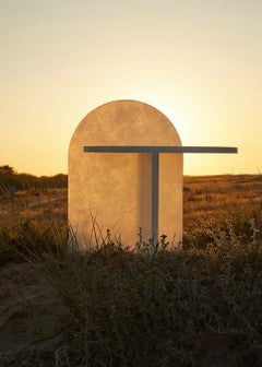 Alabaster Side Table 'Zaida' by SI.ATELIER, Sculptural Design