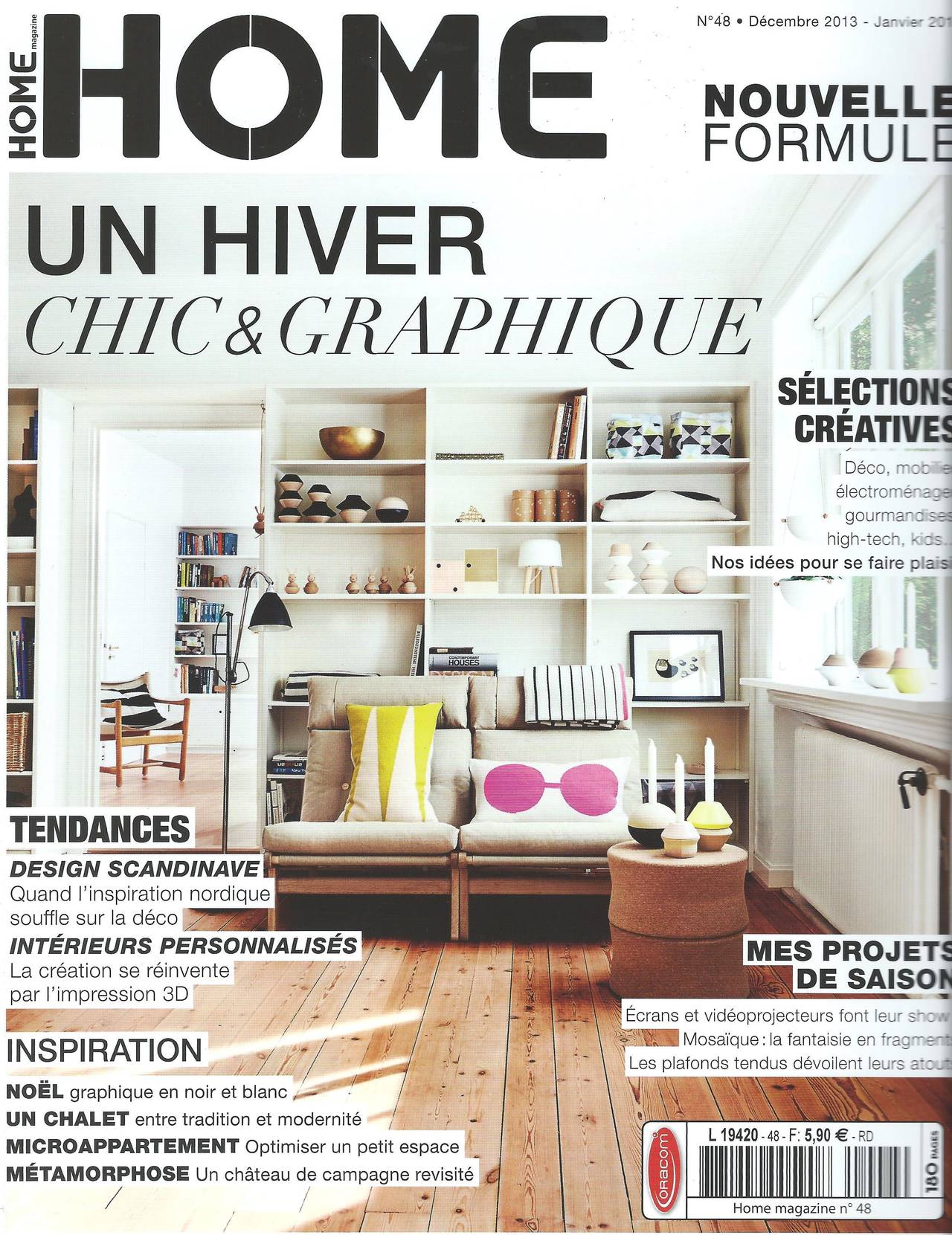 XXIe siècle et contemporain Table d'appoint contemporaine en céramique blanche et or par Hervé Langlais en vente