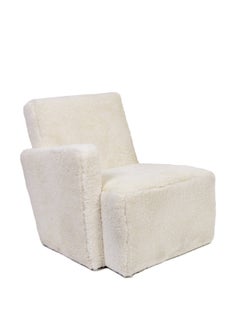 Contemporary White Armchair Design by Hervé Langlais