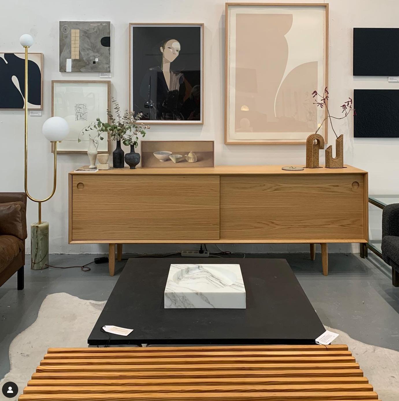 Bloque de mármol blanco contemporáneo Big Poche Rond de Henry Wilson Siglo XXI y contemporáneo en venta