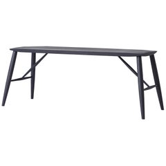 Contemporary White Oak Shaker-Style Bench by Coolican and Company