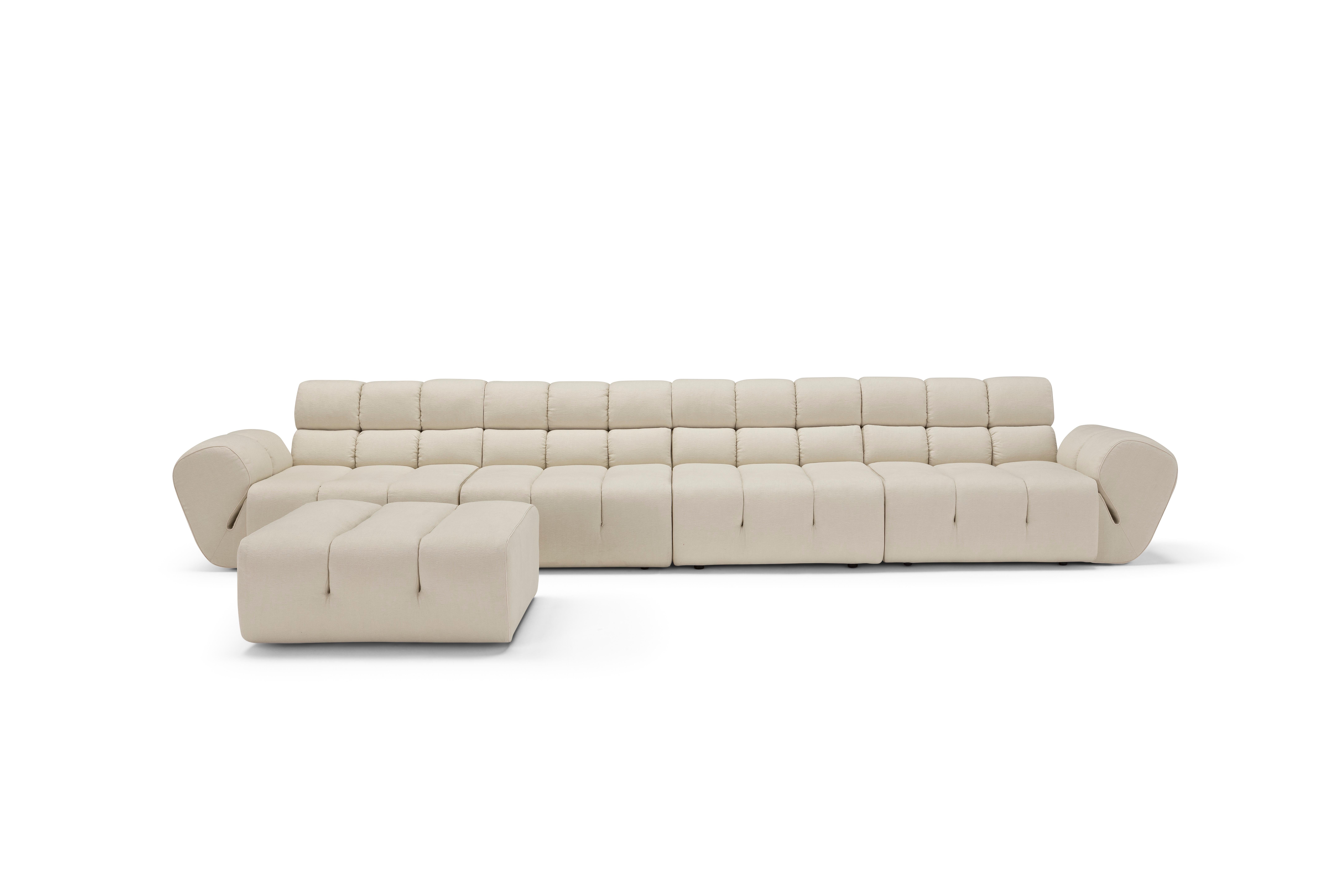 Contemporary White Sofa 'Palmo' by Amura Lab, Fibris 03 For Sale 9