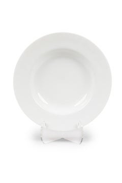 Contemporary White Soup Plates