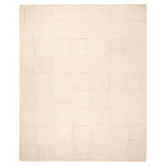 Contemporary White Wall Hanging Handwoven in Mali