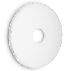 Contemporary White Wall Sculpture 'Rondo 75', Cotton Candy Collection by Zieta