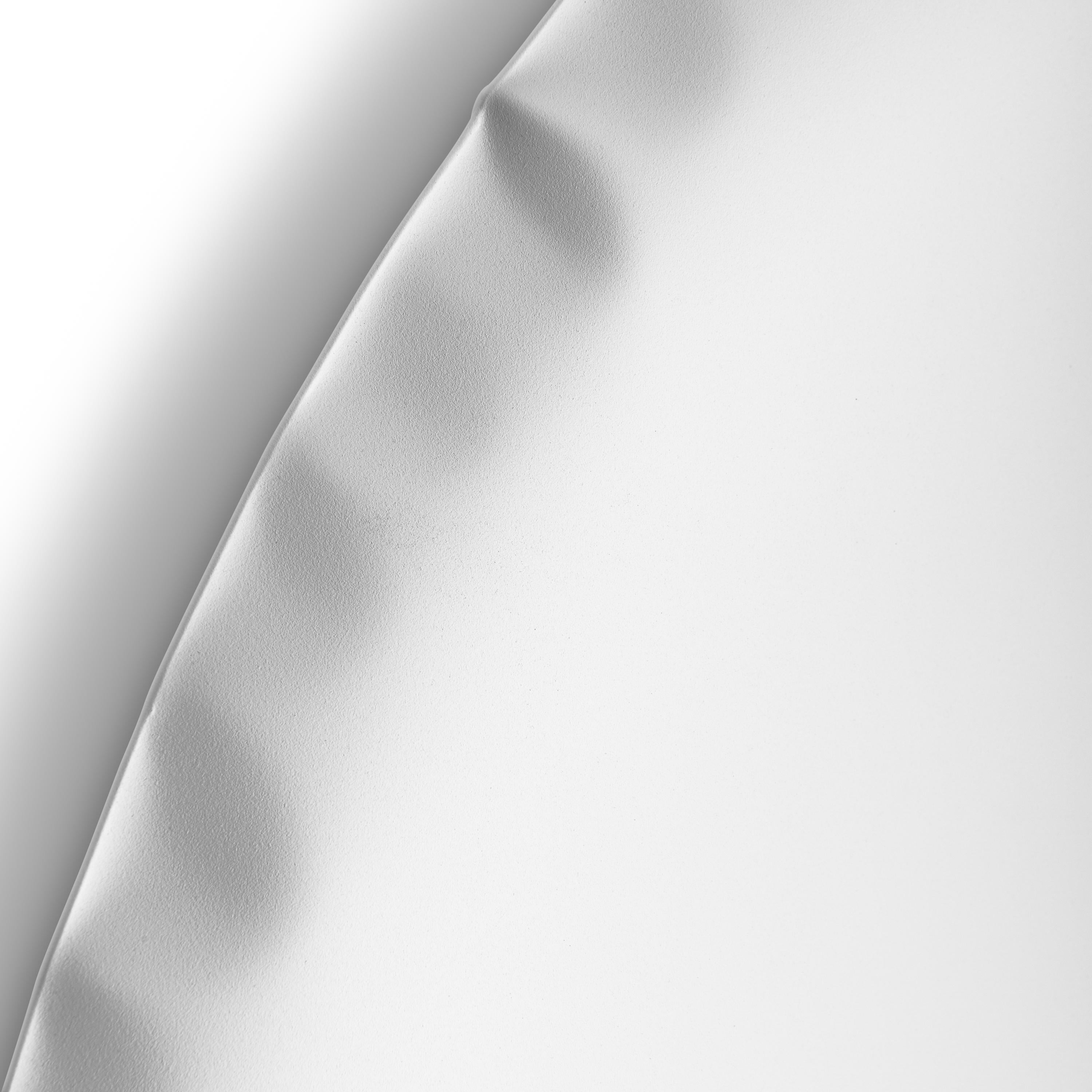 Organique Sculpture murale blanche contemporaine 'Rondo 95', collection Cotton Candy de Zieta en vente
