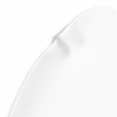 Contemporary White Wall Sculpture 'Tafla O5', Cotton Candy Collection by Zieta