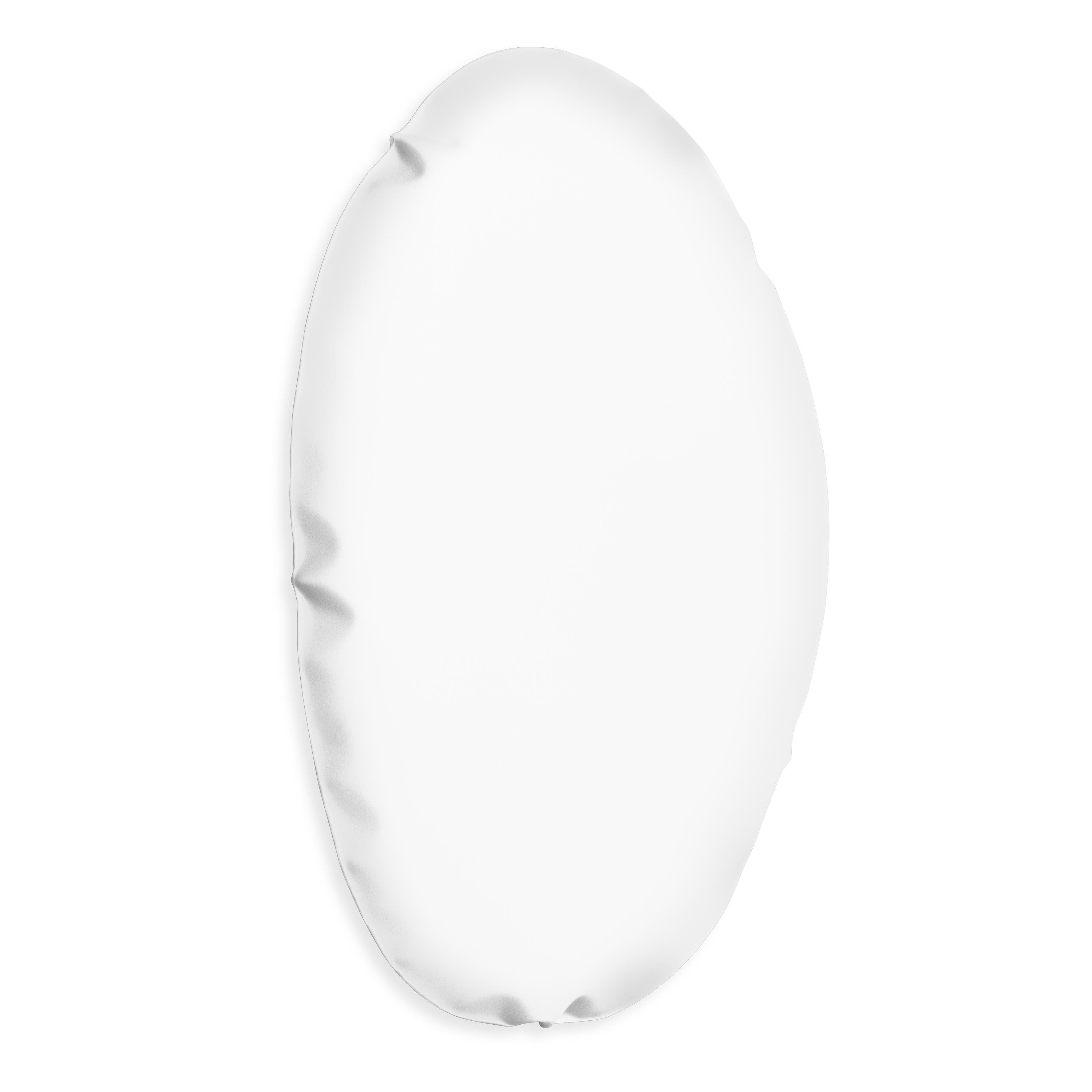 Powder-Coated Contemporary White Wall Sculpture 'Tafla O5', Cotton Candy Collection by Zieta For Sale