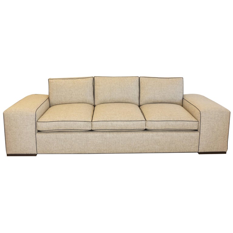Wide Arm Sectional Sofa Baci Living Room