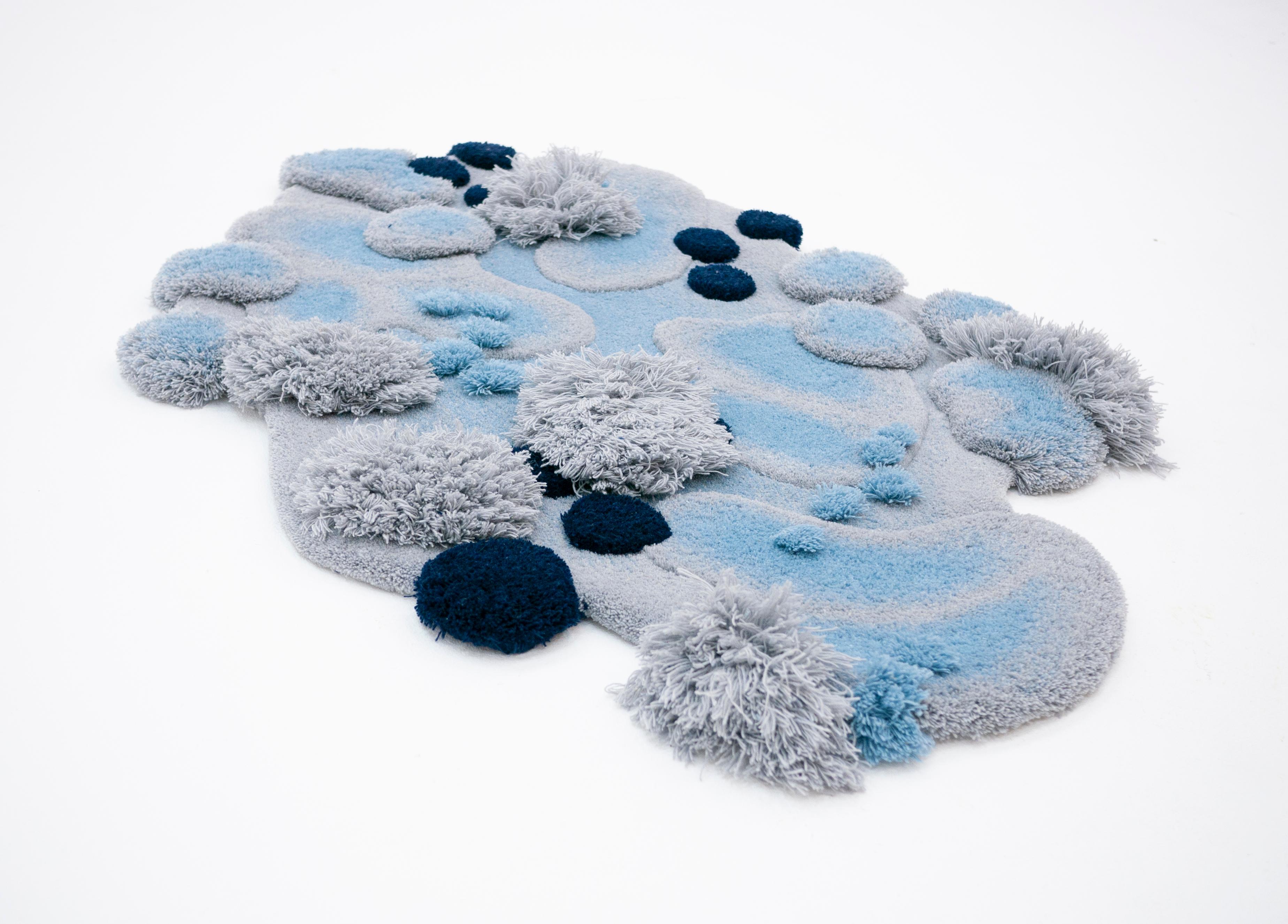 Contemporary, Wild Carpet, Sky Lake by Alfie Furry Friends In New Condition For Sale In 1204, CH