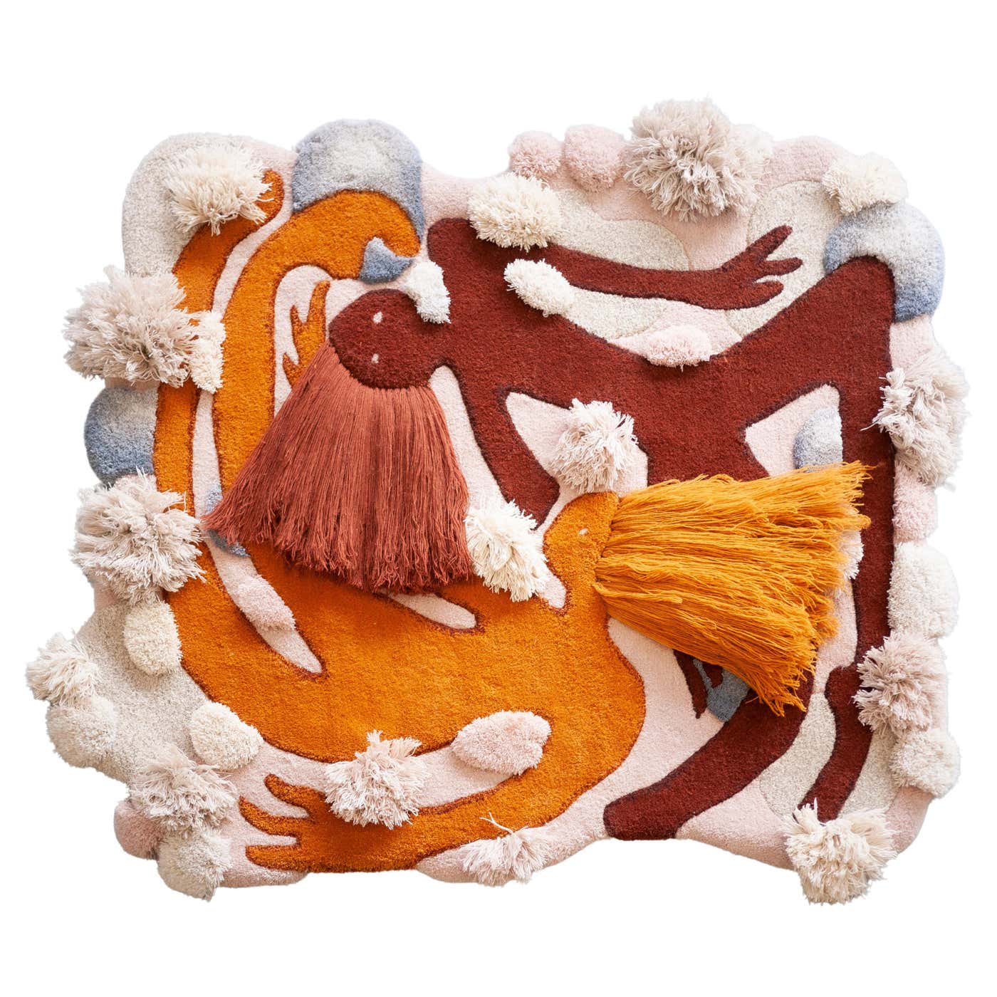 Angel Fairy Rug Contemporary, Wild Colourful Carpet, Angels Forever Swirl by Alfie ...