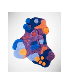 Contemporary, Wild Colourful Carpet, Autumn Cloud by Alfie Furry Friends