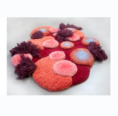 Zeitgenssischer, farbenfroher Teppich, Forever Spark von Alfie Furry Friends