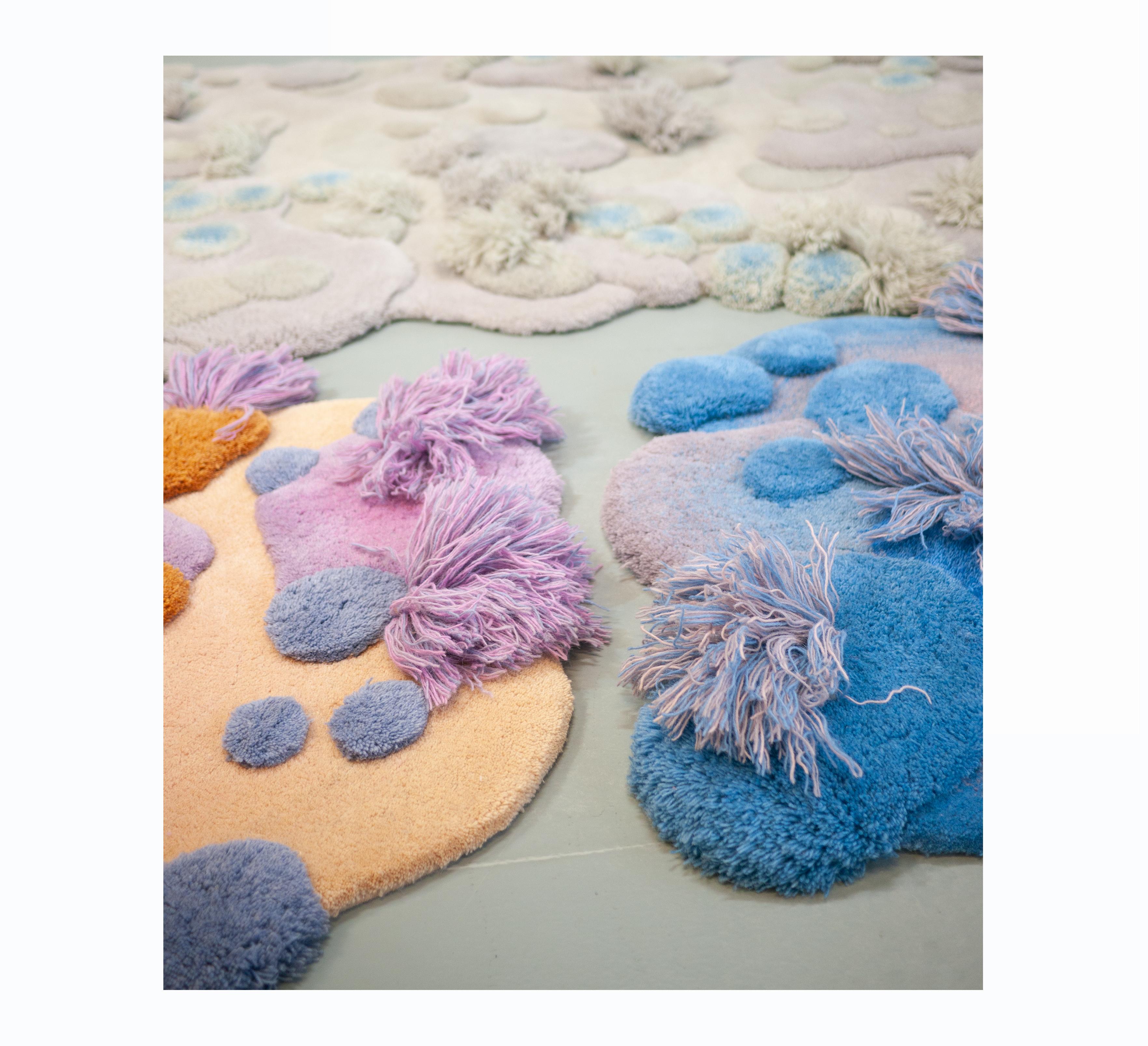 Contemporary, Wild Colourful Carpet, Velvet Tingle by Alfie Furry Friends 15