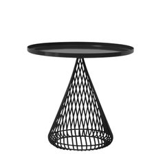 Contemporary Wire Cocktail "Cono" Side Table by Bend Goods