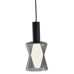 Contemporary Wirkkala K2-135 Greenish Grey Pendant Light