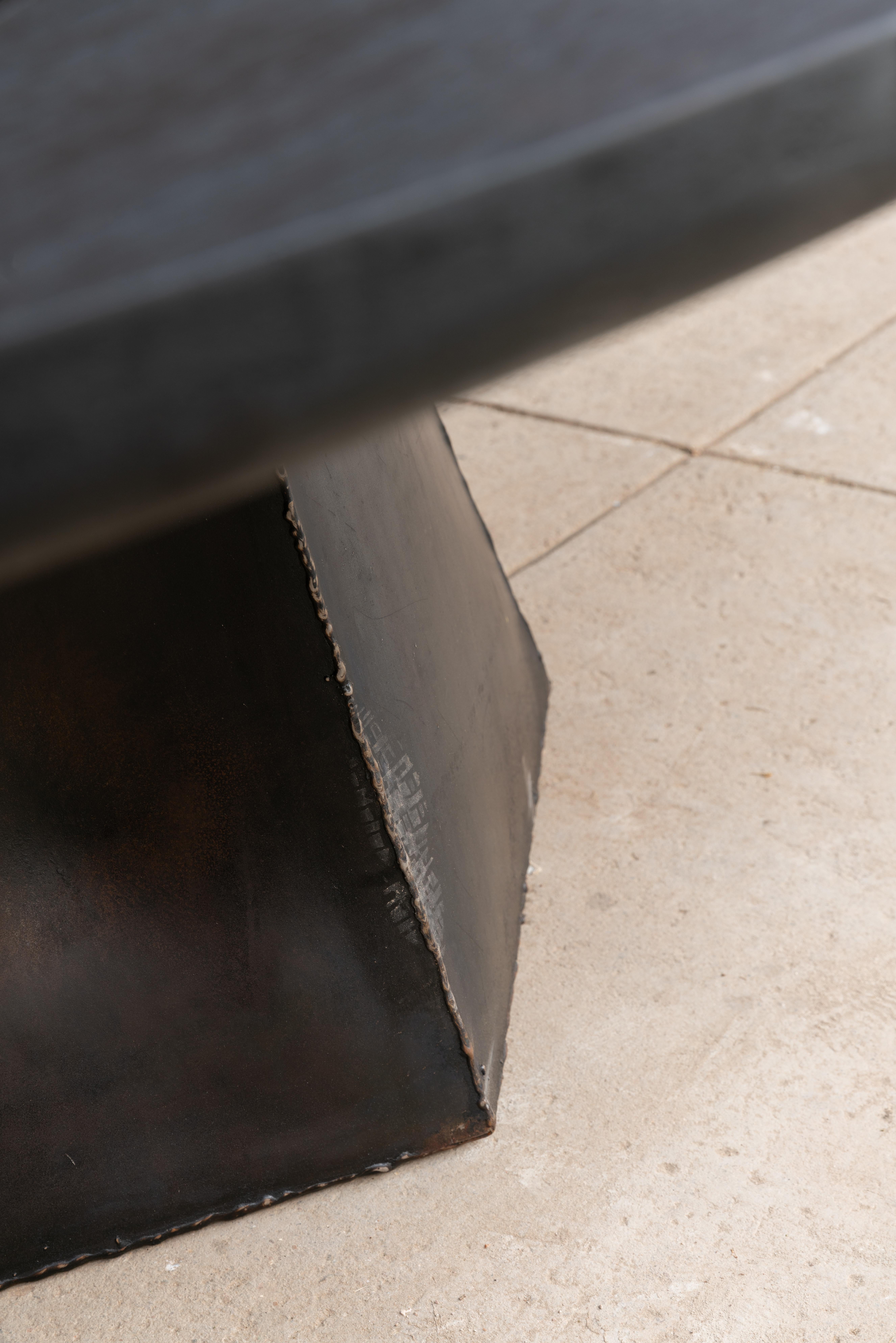 Contemporary with dynamite exploded 'Lose control' Dining table For Sale 9